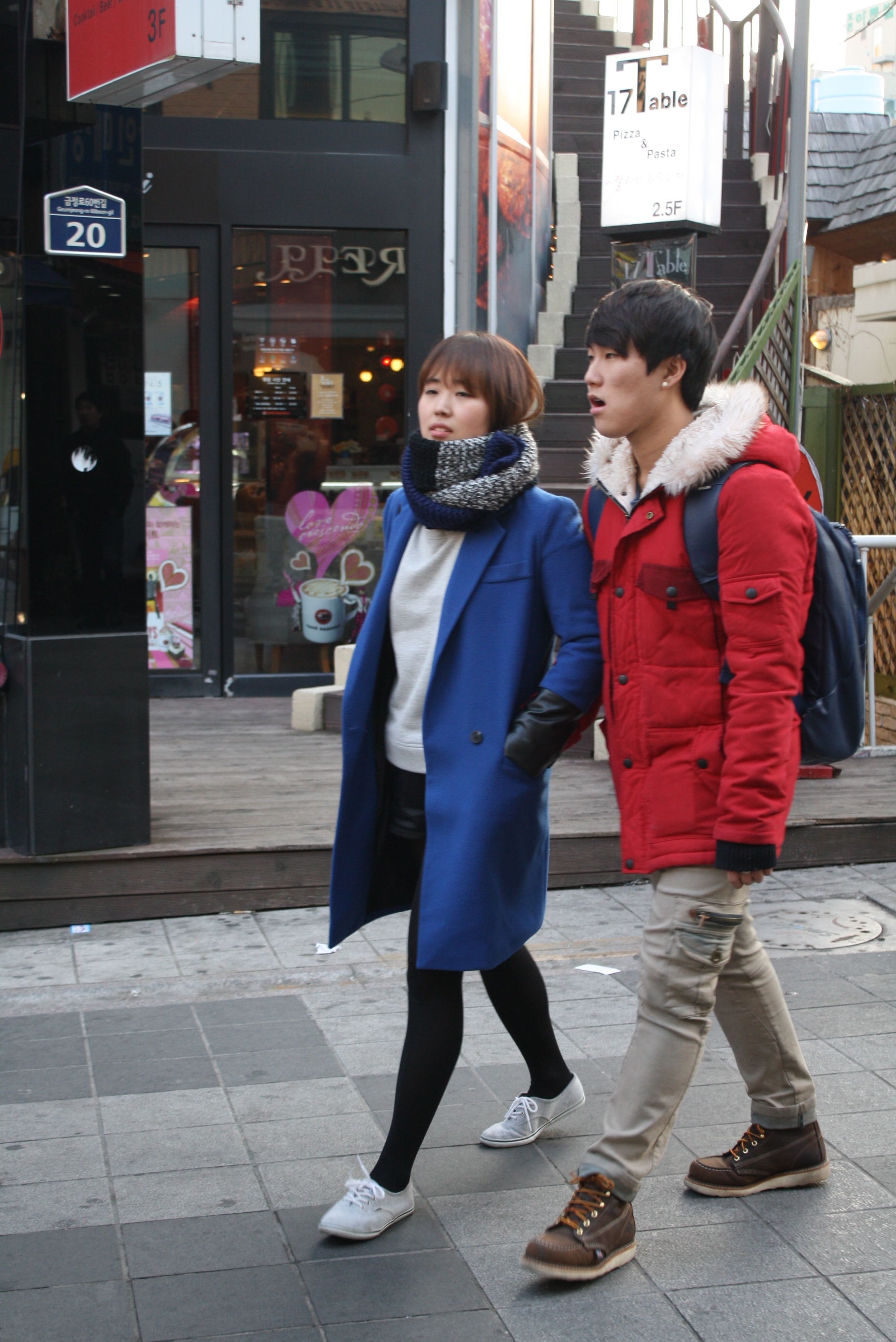 写真で見る釜山のファッションチェック 14年2月 プサンナビ