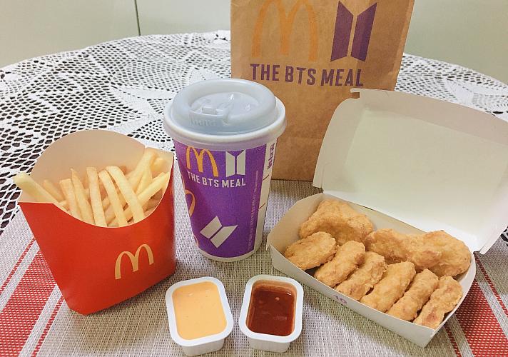 韓国のマクドナルドに登場した話題のBTSセット！ | ソウルナビ