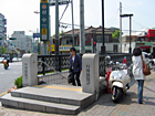 地下鉄６号線サンス（上水・Sansu・623）駅２番出口を出て