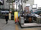 地下鉄３・４号線チュンムロ（忠武路・Chungmuro・331/423）駅５番出口を出て