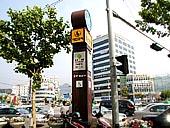 地下鉄２号線、ササン(沙上・sasang)駅３番出口をあがり、地上に出たら