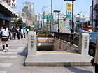 地下鉄６号線イテウォン（梨泰院・Itaewon・630）駅１番出口を出て