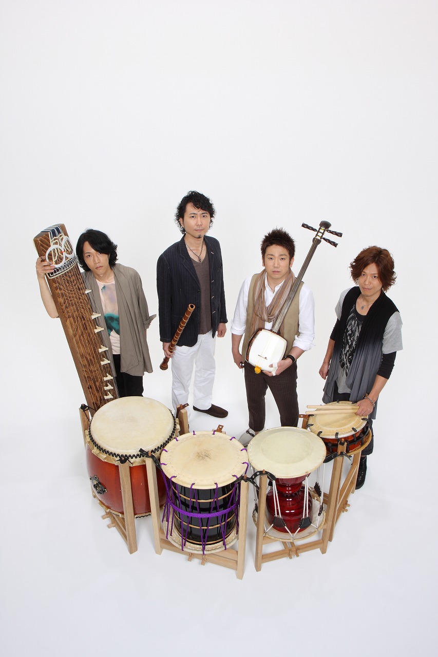 和楽器が集結した新・純邦楽ユニット「WASABI」が台北公演決定