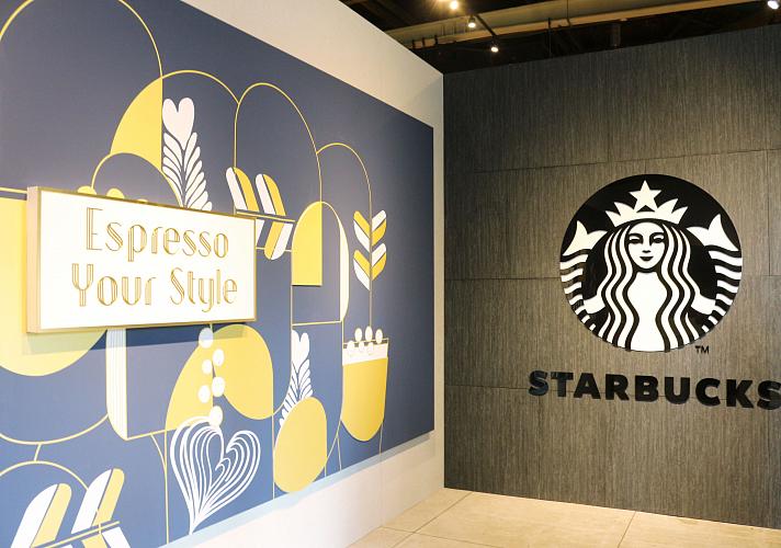 Starbucks Coffee - スターバックス ：[コーヒーセット ロゴ ]　スタバ　台湾 2025年も台湾スタバは台湾旅行で立ち寄りたい観光スポット