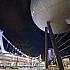【台湾夜市】士林夜市の入口MRT「劍潭(剣潭)」駅周りがちょっぴり進化！今なら「臺北表演藝術中心(Taipei Performing Arts Center)」の球体に日替わり映像が映し出されています